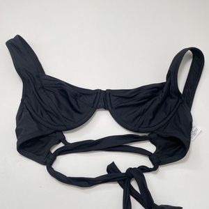 JCREW Black Bikini Top